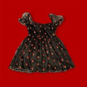 MIDNIGHT FOREVER YOURS BABYDOLL DRESS